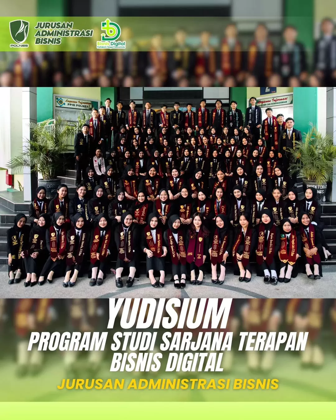Yudisium Program Studi Sarjana Terapan Bisnis Digital